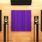 Acoustic panels in the home studio